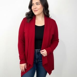 Athleta Women's Vibrant Red Cardigan
